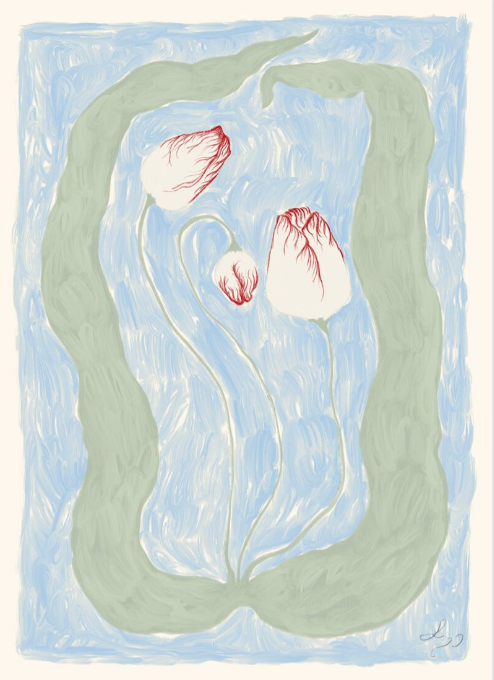 Lucia Tuffley, Sweet Forgetful (50x70)