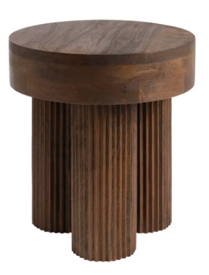 TORIO LIGHT BROWN SIDE TABLE