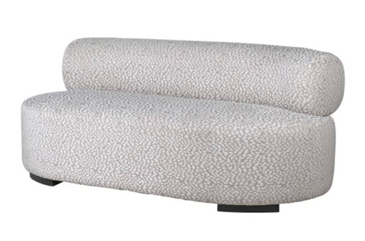 Kurl Beige 2 Seater Sofa - H73 X W175 X D100CM