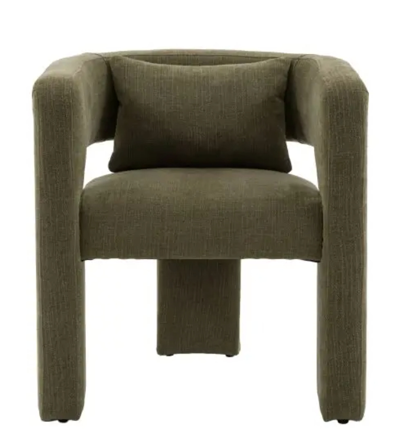 Arezzo Armchair Chair, Green