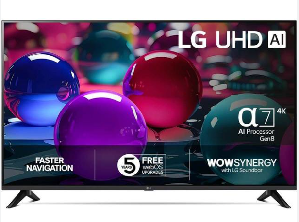 LG UA73 50" LED 4K HDR Smart TV 2025, 50UA73006LA