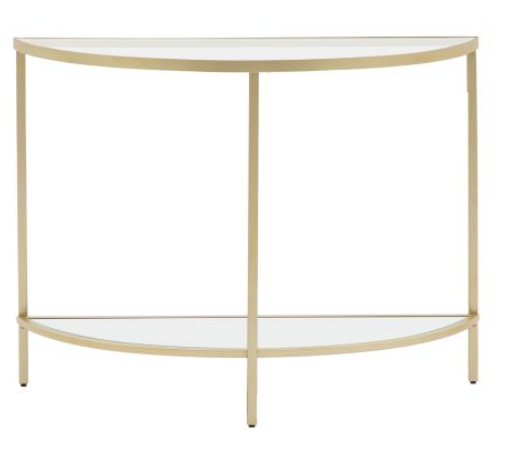 Hudson Console Table Champagne