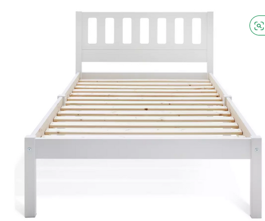 Habitat Ronnie Single Bed Frame - White