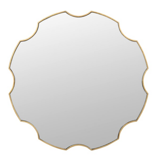 Cog Style Wall Mirror