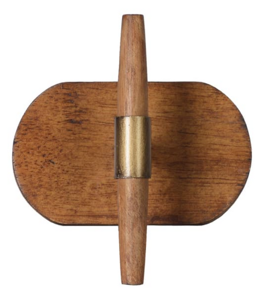 Set of 3 Wooden Coat Hooks