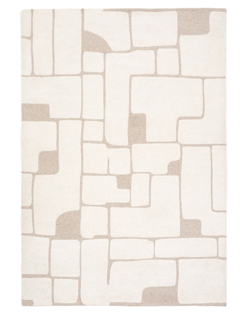 Montauk Tufted Graphic Rug, Large - W200 X D290 CM