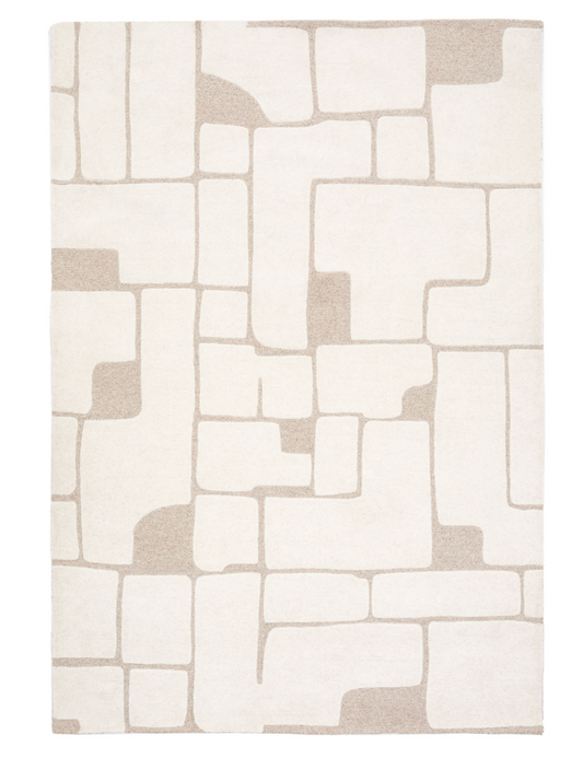 Montauk Tufted Graphic Rug, Large - W200 X D290 CM