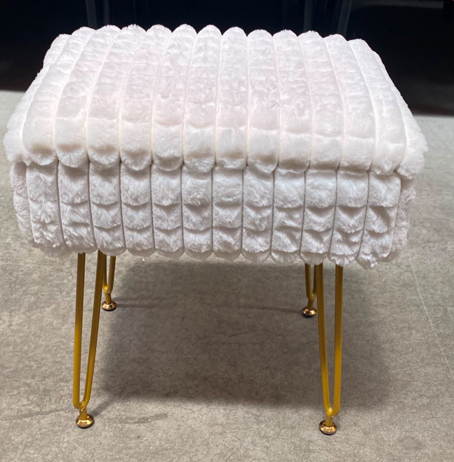 Foot stool - Gold Legs