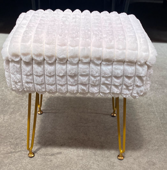 Foot stool - Gold Legs