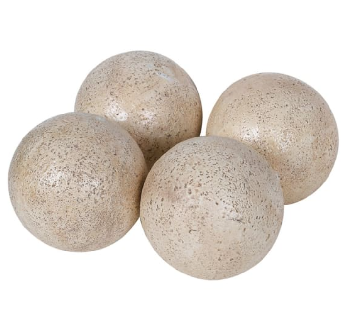 Faux Travertine Ball