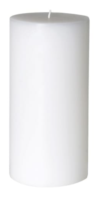 White Pillar Candle 200 X 100mm