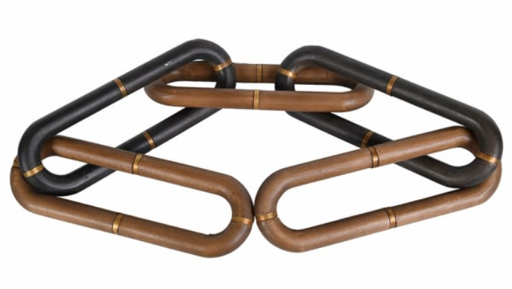 Wooden Two Tone Links