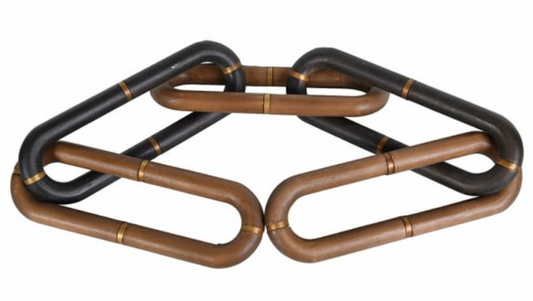 Wooden Two Tone Links