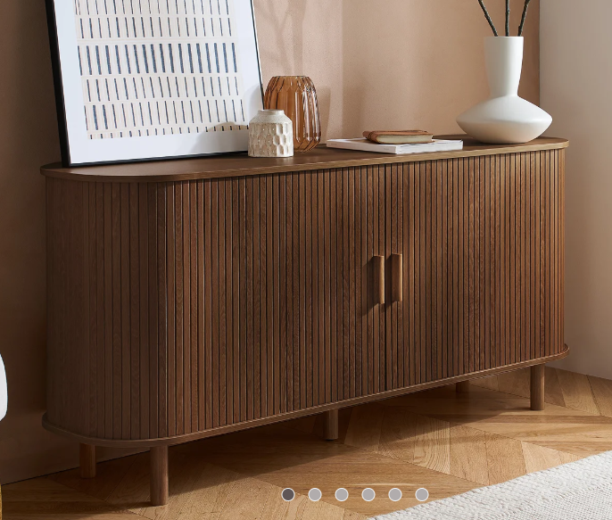 Copenhagen Wooden Sideboard - Walnut