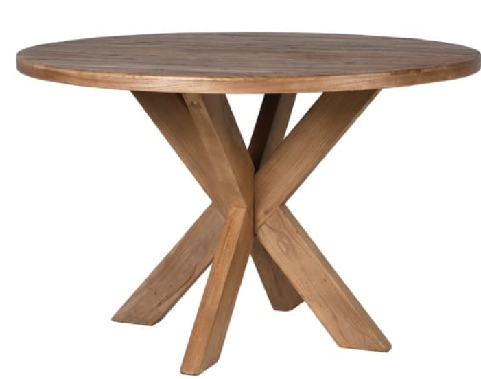 Recycled Elm Round Dining Table