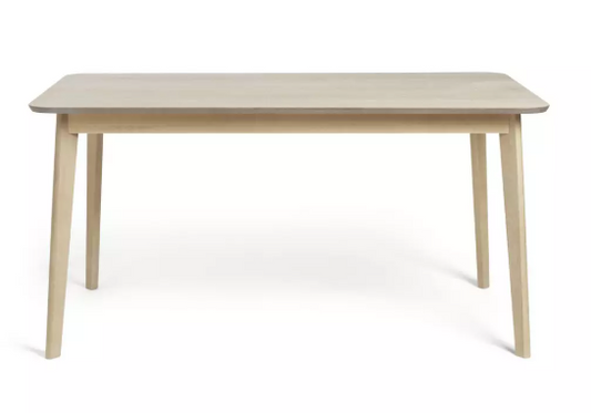 Habitat Skandi Oak Veneer 6 Seater Dining Table