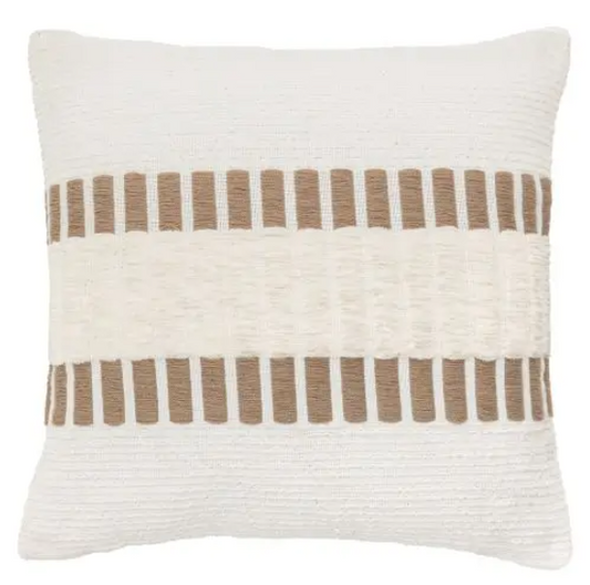 Longshaw Woven Cushion Natural