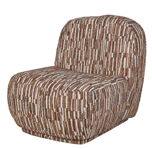 Achromatic Curved Chair