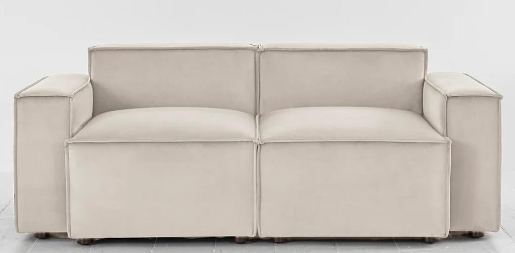 Model 03 2-Seater Sofa, Bone