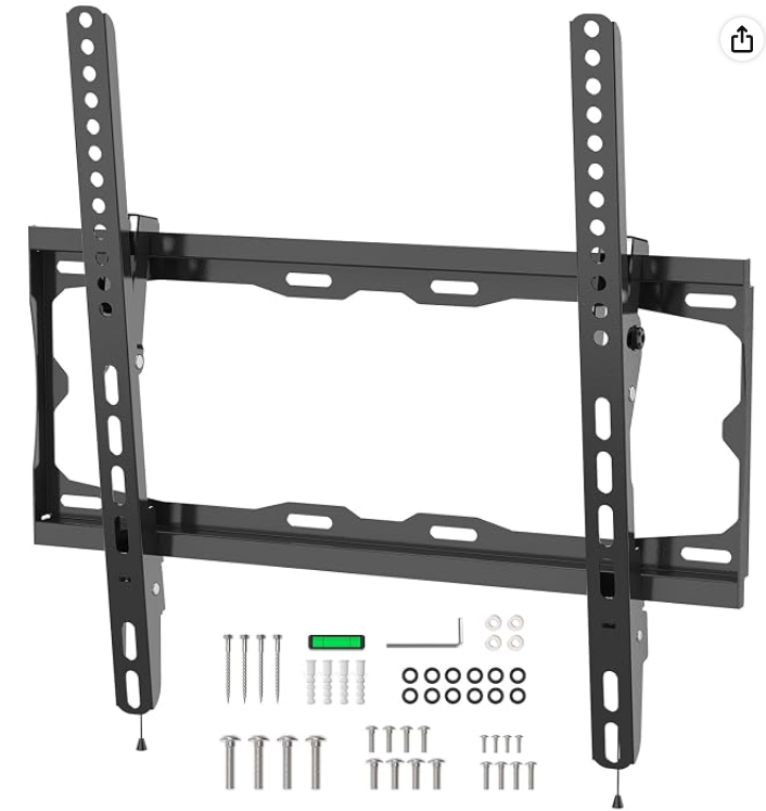 GRIFEMA Tilt TV Wall Bracket 26-65 inch, Max VESA 400x400mm, Universal