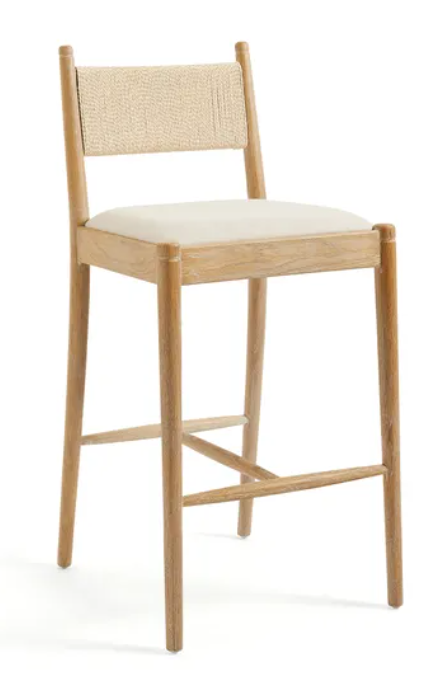 Nella Counter Height Bar Stool, Fabric
