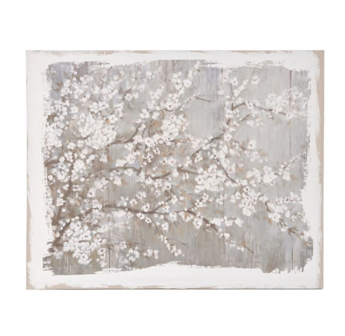White Blossom Picture - H122 X W152CM