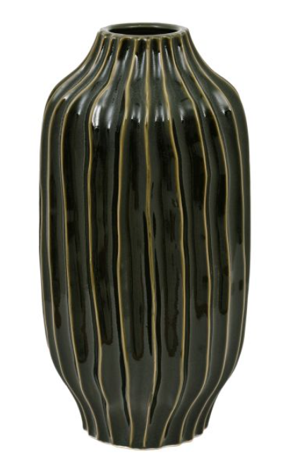 Organic Ribbed Vase