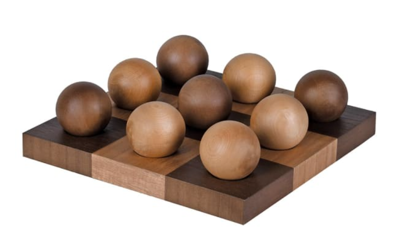 Tic Tac Toe Wooden Board Game