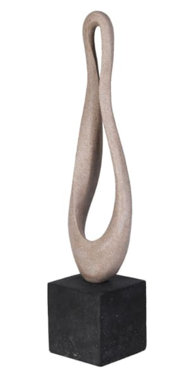 Sand Abstract Decor On Plinth