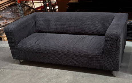 Black 2 seater Sofa