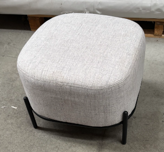 Foot Stool - Light Grey