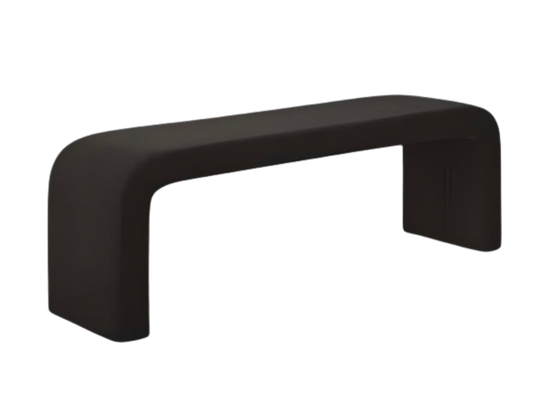 REN BLACK BENCH 500x1515x410mm