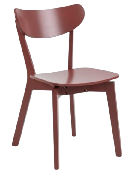Roxby Dining Chair, MDF Terracotta AC Painted