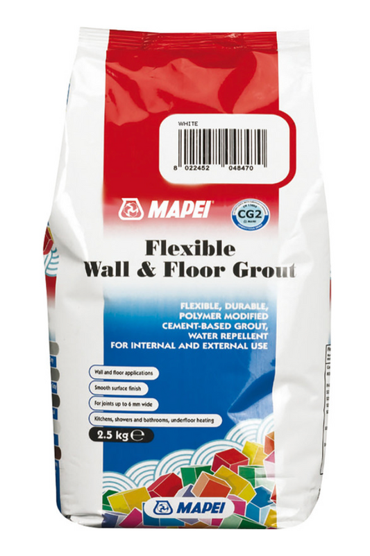 Mapei Flexible Wall & Floor Grout 2.5kg