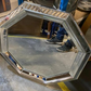 Modern Italian Beveled Glass Octagonal Mirror, 63x63cm
