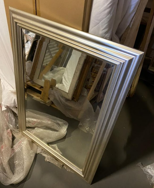 Gold Mirror, 66x92cm
