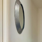Hammered Pewter Portal Mirror, 70cm