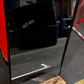Rectangular Mirror with wood shelf, 75x45cm