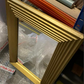 Gold Frame Mirror, 75x53cm