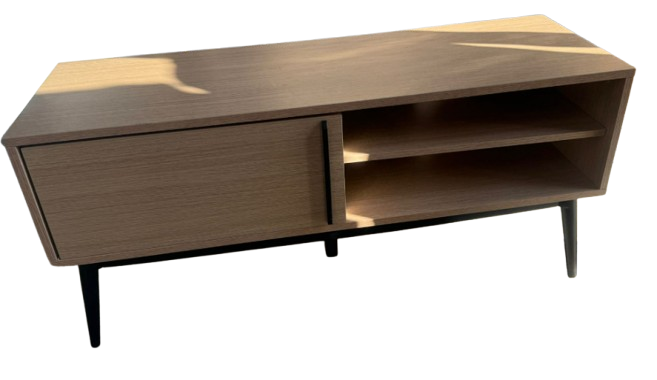 Oak Media Unit, 120x40x56cm