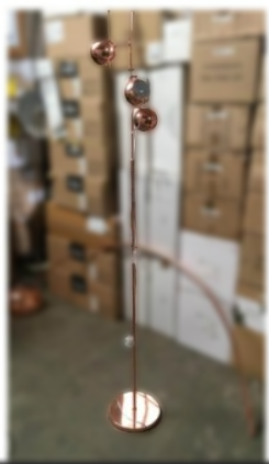 Copper Floor Lamp