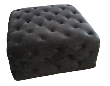 Grey Ottoman, 0x75x75cm