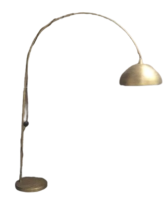Brass Floor Lamp, 200cm