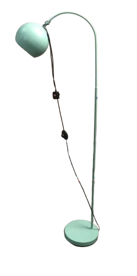 Gold Floor light 155cm tall