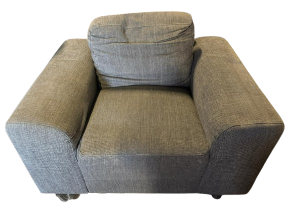 Grey armchair