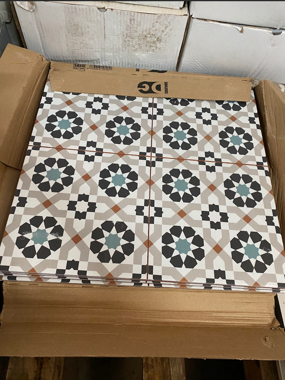 Trellis Agadir Tiles 45 x 45
