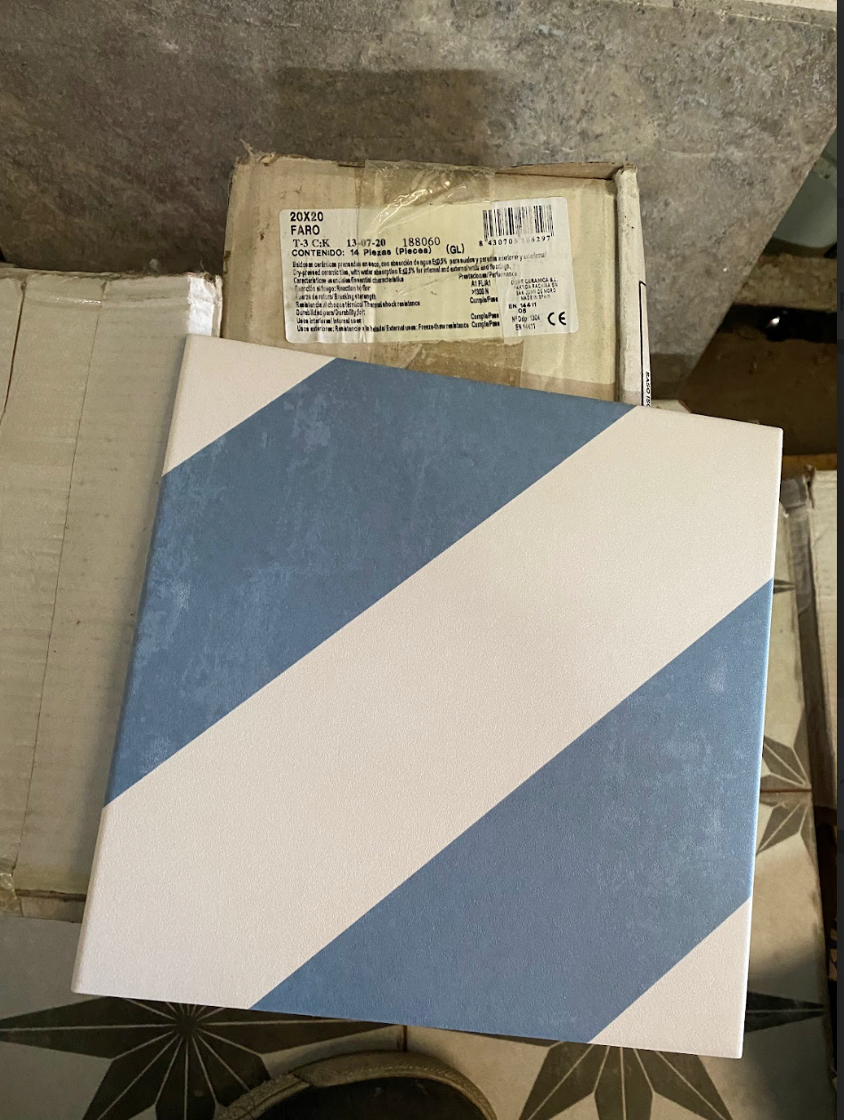 FARO Porcelain Tile 20 X 20 cm