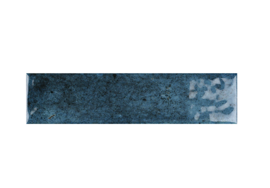 Hope Blue Glossy Ceramic Wall Tiles 6x25cm