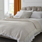 Herringbone Cosy Throw - Natural, 130x150