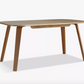 Anton 6-8 Seater Extending Dining Table, Oak H75 X W160 X D90